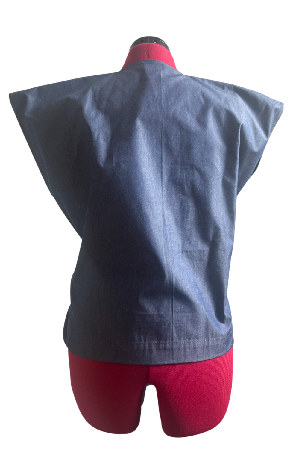 Top kimono senza maniche