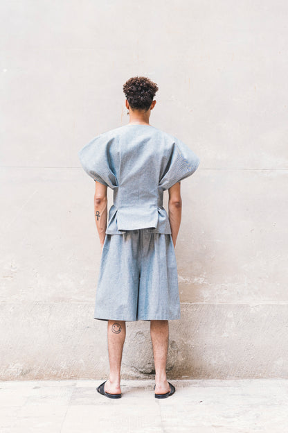 Karategi Denim Shorts